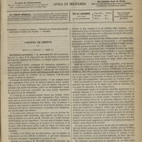 1045 - Page 1033 - Sommaire / Congrès de Genève. Section de chirurgie. - Suite. Des fistules péniennes. M. Reverdin