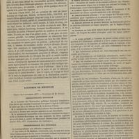 1055 - Page 1043 - Hospice de Bicêtre. M. Legrand du Saulle. La peur des espaces (Agoraphobie, des allemands) / Académie de médecine. Séance du 6 novembre 1877. Correspondance officielle / Correspondance non officielle / Présentations / Lecture. Rage. M. Proust