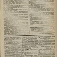 1059 - Page 1047 - Chronique et nouvelles scientifiques. Corps de santé de la marine / Faculté de médecine de Lyon / Hôpitaux de Lyon / Hôpital des Enfants-malades / Cours de physique générale / Cours de pathologie médicale