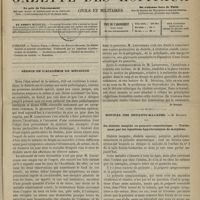 1061 - Page 1049 - Sommaire / Séance de l'Académie de médecine. [Dr Brochin] / Hôpital des Enfants-malades. M. Bouchut. Du diabète insipide ou polyurie anazoturique. - Traitement par les injections hypodermiques de morphine