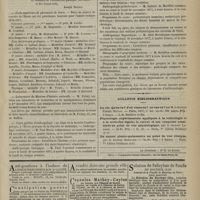 1091 - Page 1079 - Chronique et nouvelles scientifiques. École supérieure de pharmacie de Paris / Laboratoire du Muséum d'histoire naturelle / Cours publics d'anthropologie / Nota / Bulletin bibliographique