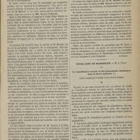 1095 - Page 1083 - Revue clinique hebdomadaire. Des affections des centres nerveux et en particulier de la paraplégie liée à la ménopause / Hôtel-Dieu de Marseille. M. A. Fabre. De l'insuffisance mitrale et des phénomènes cardiaques dans la fièvre typhoïde. (Leçon recueillie par le Docteur Garcin...)