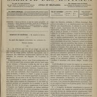 1125 - Page 1113 - Sommaire / Hospice de Bicêtre. M. Legrand du Saulle. La peur des espaces (Agoraphobie, des allemands)