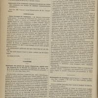1130 - Page 1118 - Société de chirurgie. Séance du 28 novembre 1877. A propos du procès-verbal / Communication. Corps étranger de l'abdomen. M. Tillaux / Variétés. Catalogue des pièces du musée Dupuytren, publié sous les auspices de la Faculté de médecine de Paris, par M. le Docteur Houel... Paris, 1877 / Dictionnaire de botanique, par H. Baillon... - Paris, Hachette et Compagnie
