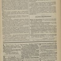 1131 - Page 1119 - Chronique et nouvelles scientifiques. Faculté de médecine / École pratique de hautes études / Collége de France / Muséum d'histoire naturelle / Bulletin bibliographique
