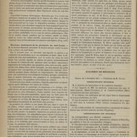1138 - Page 1126 - Revue de la presse. Petit adénome sudoripare du cuir chevelu. (Prog. méd.) / Nouveau traitement de la paralysie du nerf facial. (Bull. génér. de thérapeut.) / Tumeur mélanique de la racine du nez. (Journ. de méd. et de chir. prat.) / Académie de médecine. Séance du 3 décembre 1877. Correspondance officielle / Correspondance non officielle