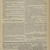 1139 - Page 1127 - Thèses soutenues à la Faculté de médecine de Paris pendant l'année 1877 / Chronique et nouvelles scientifiques. Faculté de médecine. - Avis / Hôpitaux de Paris / École de médecine de Clermont-Ferrand