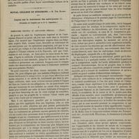 1153 - Page 1141 - Clinique des malades de la bouche. M. E. Magitot. De la gingivite. - Ses différents formes. - Essai de classification. - Son traitement par l'acide chromique monohydraté. Leçons et observations recueillies par M. le Docteur Th. David / Royal college of surgeons. M. Tim. Holmes. Leçons sur le traitement des anévrysmes. (Traduites de l'anglais par le Dr C. Caussidou)