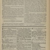 1155 - Page 1143 - Société de biologie. Séance du 8 décembre 1877. Communications. De la méthode en biologie. M. Delaunay / De la cause de la mort dans le charbon. M. Regnard / Chronique et nouvelles scientifiques. Muséum d'histoire naturelle
