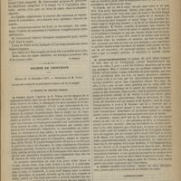 1169 - Page 1157 - Revue clinique hebdomadaire. Choroïdite antérieure / Société de chirurgie. Séance du 12 décembre 1877. A propos du procès-verbal / Communication. Constriction permanente des mâchoires guérie par l'opération d'Esmarch. M. Cazin...