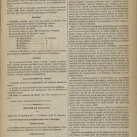 1185 - Page 1173 - Académie de médecine. Séance du 18 décembre 1877. Présentation / Élection / Incident / Renouvellement du bureau / Société de biologie. Séance du 15 décembre 1877. Présentations / Communications. Du téléphone. M. Cyon