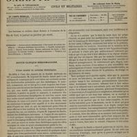 1189 - Page 1177 - Sommaire / Revue clinique hebdomadaire. L'état mental de certains diabétiques
