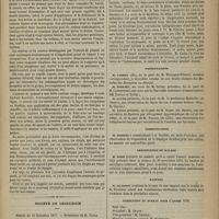 1193 - Page 1181 - Thérapeutique. Un nouveau révulsif. Par M. le Docteur Ed. Couturier / Société de chirurgie. Séance du 19 décembre 1877. Lecture. M. le Secrétaire général, une observation recueillie par MM. Filliette et Cazin... : Fracture avec enfoncement du pariétal gauche ; guérison sans trépanation / Présentations / Communication / Présentation de malade / Rapport / Nomination du bureau pour l'année 1878