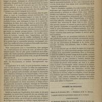 1199 - Page 1187 - Hôtel-Dieu de Marseille. M. A. Fabre. (Leçons recueillies par le Docteur Garcin...). La myocardite palustre et la myocardite puerpérale / Société de biologie. Séance du 23 décembre 1877. Communications. M. François Franck, au nom de M. Pîtres et au sien : L'analyse expérimentale des mouvements provoqués par l'excitation des territoires de substance grise du cerveau