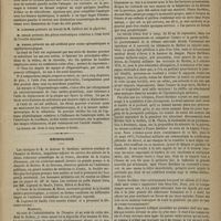1201 - Page 1189 - Société de biologie. Séance du 23 décembre 1877. Communications. M. François Franck, au nom de M. Pîtres et au sien : L'analyse expérimentale des mouvements provoqués par l'excitation des territoires de substance grise du cerveau / Nécrologie