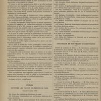 0058 - Page 46 - Société médicale des hôpitaux. Séance du 11 janvier 1878. Communication. Du bruit de souffle inorganique ou anémo-spasmodique. M. Constantin Paul / Thèses soutenues à la Faculté de médecine de Paris pendant l'année 1877 / Chronique et nouvelles scientifiques. Faculté de médecine de Paris / Faculté de médecine de Lille / Faculté de médecine de Lyon / Faculté de médecine de Montpellier / Faculté de médecine de Nancy / Faculté des sciences de Paris / Faculté des sciences de Besançon
