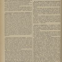 0066 - Page 54 - Revue de la presse. De la dilatation du canal de l'urèthre par l'urine. (Bull. gén. de thérap.) / Traitement de la gangrène du prépuce, compliquant le chancre simple. (Lyon méd.) / Traitement de l'amaurose et de l'aphasie. (Prov. méd.) / Sur la diminution de l'urée dans l'atrophie musculaire progressive. (Lyon méd.) / Gangrène et phagédénisme
