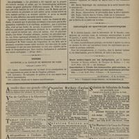 0067 - Page 55 - Revue de la presse. Gangrène et phagédénisme. (Lyon méd.) / Du pityriasis. (Progr. méd.) / Thèses soutenues à la Faculté de médecine de Paris pendant l'année 1877 / Chronique et nouvelles scientifiques