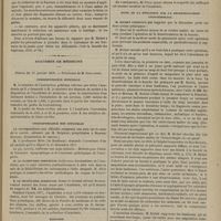0089 - Page 77 - Hôtel-Dieu. M. Richet. Renversement du pied en dehors dans les fractures de la jambe. (Voir la Gazette des hôpitaux, 1876, n° 39) / Académie de médecine. Séance du 21 janvier 1878. Correspondance officielle / Correspondance non officielle / Élection / Suite de la discussion sur la désarticulation coxo-fémorale. M. Richet