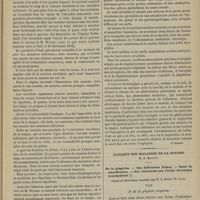 0095 - Page 83 - Revue clinique hebdomadaire. Atrophie musculaire progressive avec paralysie glosso-labio-laryngée / Clinique des maladies de la bouche. M. E. Magitot. De la gingivite. - Ses différentes formes. - Essai de classification. - Son traitement par l'acide chromique monohydraté. Leçons et observations recueillies par M. le Docteur Th. David