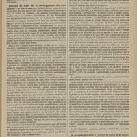 0105 - Page 93 - Société de biologie. Séance du 26 janvier 1878. Communications. Inexcitabilité de certains points du cerveau. M. Franck, au nom de M. Pitres et au sien / Influence du repos sur le développement des êtres vivants. M. Alexis Horvath... / Société médicale des hôpitaux. Séance du 25 janvier 1878. Rapports. Maladies régnantes. M. Besnier...