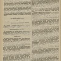 0114 - Page 102 - Royal College of Surgeons. M. Tim. Holmes. Leçons sur le traitement des anévrysmes. (Traduites de l'anglais par le Dr C. Caussidou) / Académie de médecine. Séance du 29 janvier 1878. Correspondance officielle / Correspondance non officielle / Présentations / Suite de la discussion sur la désarticulation de la hanche. M. Trélat
