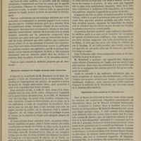 0119 - Page 107 - Revue clinique hebdomadaire. Ongles incarnés opérés par avulsion avec le secours d'un mélange réfrigérant / Méthode curative de l'ongle incarné sans opération / Injections sous-cutanées de chloroforme