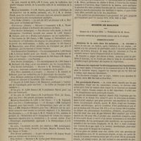 0130 - Page 118 - Académie des sciences. Séance publique annuelle du lundi 28 janvier 1878. Prix décernés (année 1877) / Société de biologie. Séance du 2 février 1878. Communications. Ablation de la rate chez les animaux. M. Pouchet / Influence du repos sur le développement des bactéridies. M. Paul Bert, à l'occasion de la communication de M. Horvath / Du protoxyde d'azote. M. Paul Bert