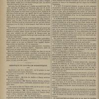 0146 - Page 134 - Revue de la presse. Polyurie et polydypsie. (Journ. de méd. et de chir. prat.) / Chronique et nouvelles scientifiques. Legs Demarquay / Faculté de médecine de Lyon