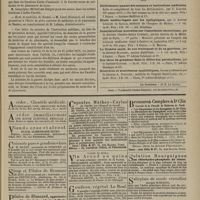 0147 - Page 135 - Chronique et nouvelles scientifiques. Faculté de médecine de Lyon / École de médecine de Nantes / Bulletin bibliographique