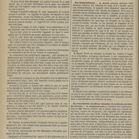 0152 - Page 140 - Du traitement des cancers et des adenomes du sein par l'ischémie de la glande mammaire au moyen du caoutchouc ; par E. Bouchut / Société de biologie. Séance du 9 février 1878. Communications. Des hématoblastes. M. Hayem / De l'excitabilité des fibres blanches de certaines parties du cerveau. M. Bochefontaine, à l'occasion des communications de MM. Franck et Pitres / Action physiologique de la cicutine. M. Bochefontaine, au nom de M. Mouru