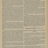 0159 - Page 147 - Hôpital des Cliniques. M. Broca. I. Réduction d'une luxation ancienne chez un enfant. II. Amputation du pouce, fusée purulente / Maladies des oreilles. M. Émile Ménière. Observation de délire consécutif à une otorrhée purulente chronique