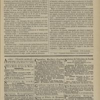 0171 - Page 159 - Revue de la presse. De la gastro-élytrotomie. (Progr. méd.) / Une saignée indiquée. (Bull. gén. de thérapeut.)