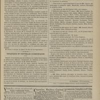 0179 - Page 167 - Bibliographie. Traité d'hygiène publique et privée, par le Docteur Proust... - G. Masson / Chronique et nouvelles scientifiques