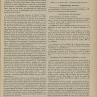 0185 - Page 173 - Hématocèle spontanée de la tunique vaginale compliquée d'une hématocèle extra-vaginale (autrement dit : pariétale) par suite d'une ponction faite avec le trocart ; castration ; guérison. Par le Docteur Th. Thibault... / Académie de médecine. Séance du 19 février 1878. Correspondance officielle / Correspondance non officielle / Discussion sur la désarticulation de la hanche. M. Léon Le Fort
