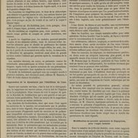 0191 - Page 179 - Revue clinique hebdomadaire. Traitement de la diarrhée et des affections parasitaires du tube digestif par la chlorodyne / Suppression de la dysenterie par l'ébullition de l'eau / Modification au procédé opératoire du dupuytren, pour l'ongle incarné