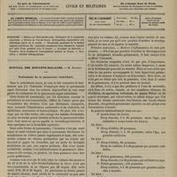 0205 - Page 193 - Sommaire / Hôpital des Enfants-Malades. M. Bouchut. Traitement de la pneumonie catarrhale