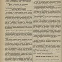 0206 - Page 194 - Hôpital des Enfants-Malades. M. Bouchut. Traitement de la pneumonie catarrhale / Hôpital du Val-de-Grâce. M. Vallin. Arthropathies consécutives aux altérations aiguës de la moelle