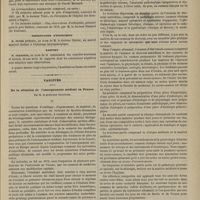 0209 - Page 197 - Académie de médecine. Séance du 25 février 1878. Correspondance non officielle / Présentation d'instrument / Rapport / Variétés. De la situation de l'enseignement médical en France. Par M. le Professeur Chauffard