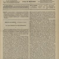 0221 - Page 209 - Sommaire / Hospice de Bicêtre. M. Legrand du Saulle. Les signes physiques des folies raisonnantes