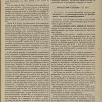 0223 - Page 211 - Hospice de Bicêtre. M. Legrand du Saulle. Les signes physiques des folies raisonnantes / Hôpital des Cliniques. M. Depaul. I. Accouchement prématuré consécutif à une hydropisie de l'amnios. - II. Hémorrhagie utérine due probablement à l'insertion vicieuse du placenta