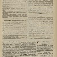 0235 - Page 223 - Faculté de médecine de Paris. Année scolaire 1877-1878 / Chronique et nouvelles scientifiques. Cours d'anatomie / Bulletin bibliographique