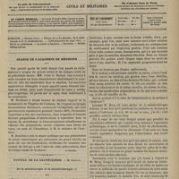 0253 - Page 241 - Sommaire / Séance de l'Académie de médecine. [Dr Brochin] / Hôpital de la Salpêtrière. M. Charcot. De la métalloscopie et la métallothérapie