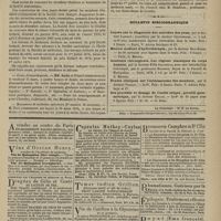 0259 - Page 247 - Chronique et nouvelles scientifiques. Société anatomique de Paris (Prix Godard) / Cours d'accouchements / Manoeuvres de médecine opératoire (2e examen de doctorat) / Bulletin bibliographique