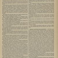 0289 - Page 277 - Clinique ophthalmologique. M. H. Coursserant. Hémiopie temporale unilatérale. - Phosphaturie / Revue de la presse. Perforation de la voûte crânienne par arme à feu ; expérience sur les battements du cerveau. (Rev. mens. et Prov. méd.) / Angiome caverneux intra-musculaire