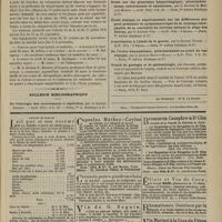 0291 - Page 279 - Chronique et nouvelles scientifiques. Faculté de médecine / Concours pour l'agrégation en médecine / Bulletin bibliographique