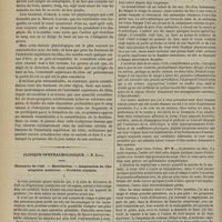 0304 - Page 292 - Hôpital Saint-Louis. M. Duplay. De la non-consolidation du cal dans les fractures du tiers supérieur de la jambe / Clinique ophthalmologique. M. Badal. Blessures de l'oeil. - Enucléation. - Amputation de l'hémisphère antérieur. - Prothèse oculaire
