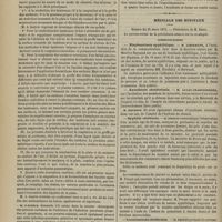 0306 - Page 294 - Académie de médecine. Séance du 26 mars 1878. Suite de la discussion sur la désarticulation de la hanche. M. J. Guérin / Médicale des hôpitaux. Séance du 22 mars 1872. Communications. Elephantiasis syphilitique. M. Libermann, à l'occasion de la communication par M. Maurice Raynaud / Anesthésie obstétricale. M. Lucas-Championnière / Syphilis cérébrale. M. Proust / Localisations cérébrales. M. Proust