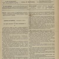 0365 - Page 353 - Sommaire / Hospice de Bicêtre. M. Legrand du Saulle. Les signes physiques des folies raisonnantes