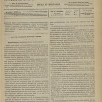 0397 - Page 385 - Sommaire / Revue clinique hebdomadaire. Hémorrhagies cérébrales intra-ventriculaires